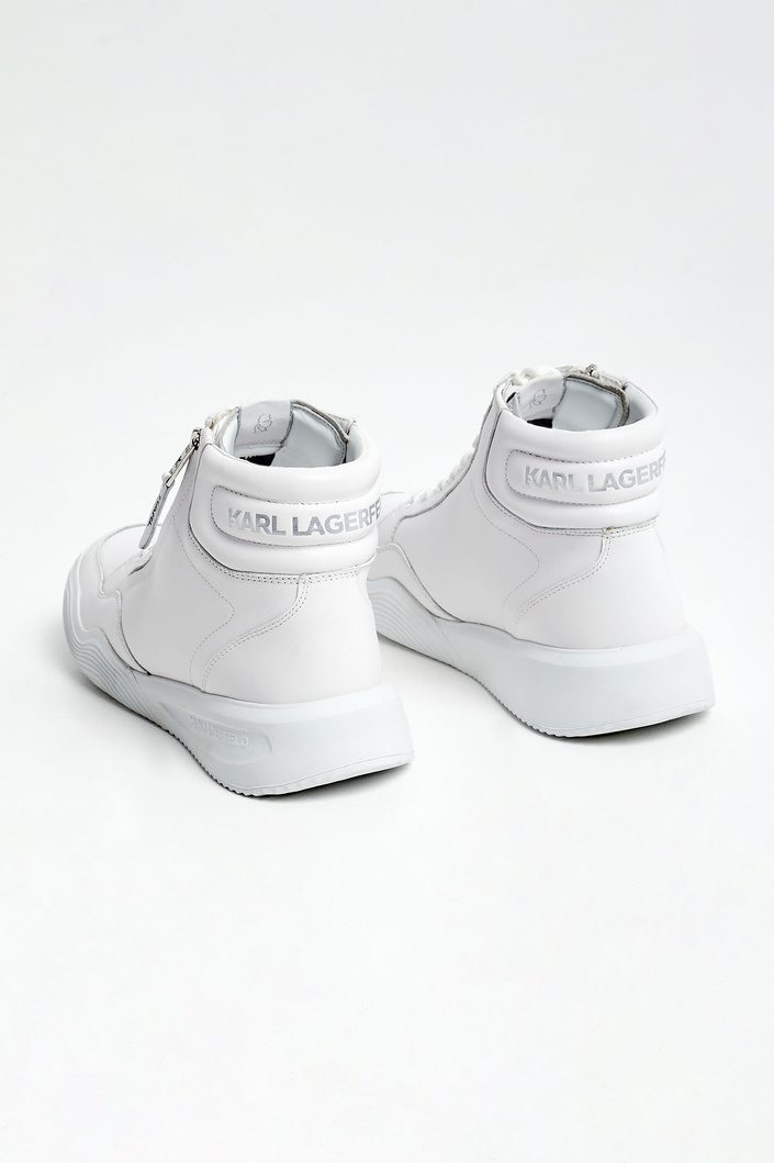 Sneakersy skórzane KARL LAGERFELD