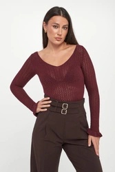 Sweter damski ażurowy Cantone MARELLA