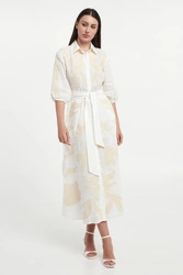 Sukienka lniana Nota MARELLA