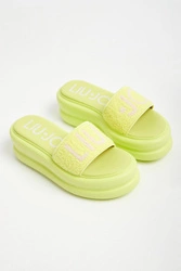 Klapki damskie na platformie LIU JO