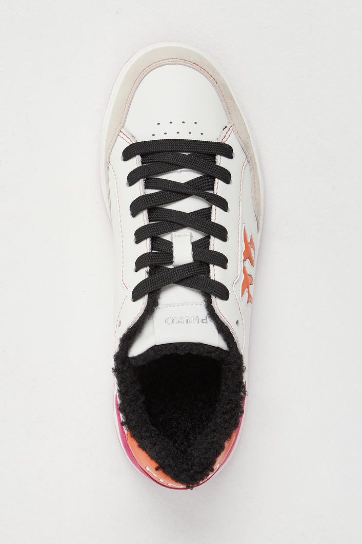 Sneakersy damskie skórzane PINKO