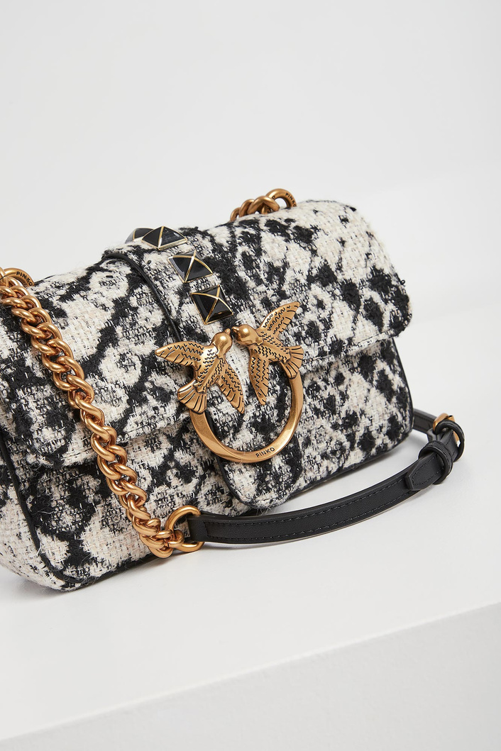 Torebka damska Mini Love Bag Snake PINKO