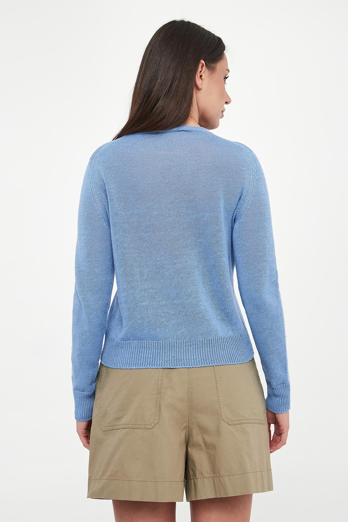 Sweter damski lniany Atzeco WEEKEND MAX MARA