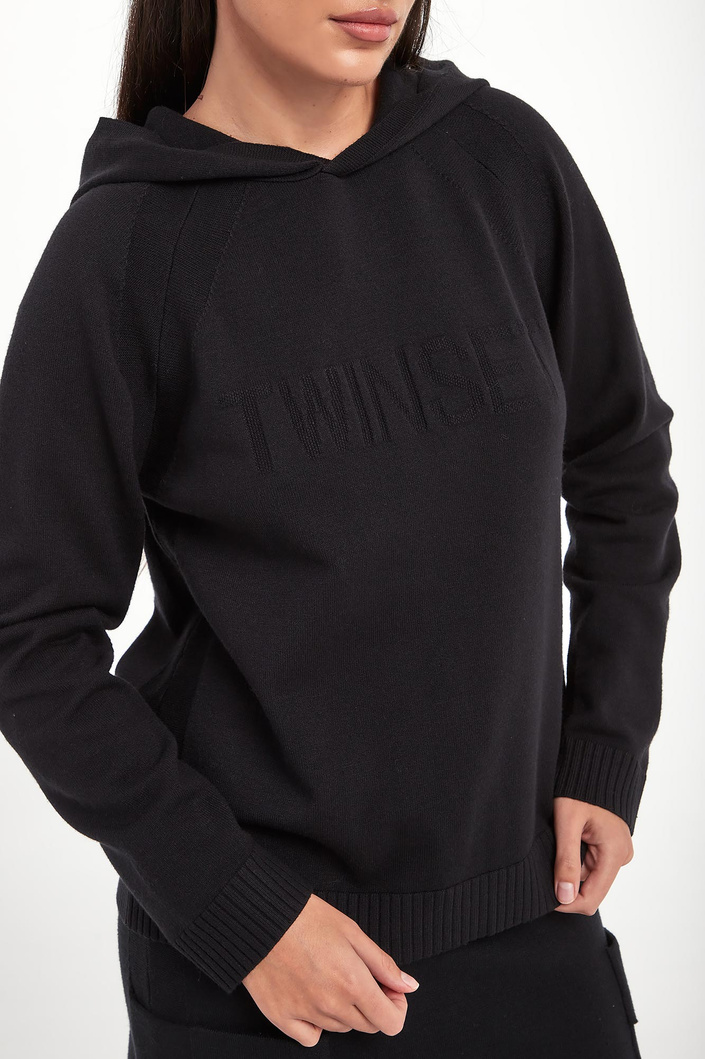 Sweter damski z kapturem TWINSET U&B