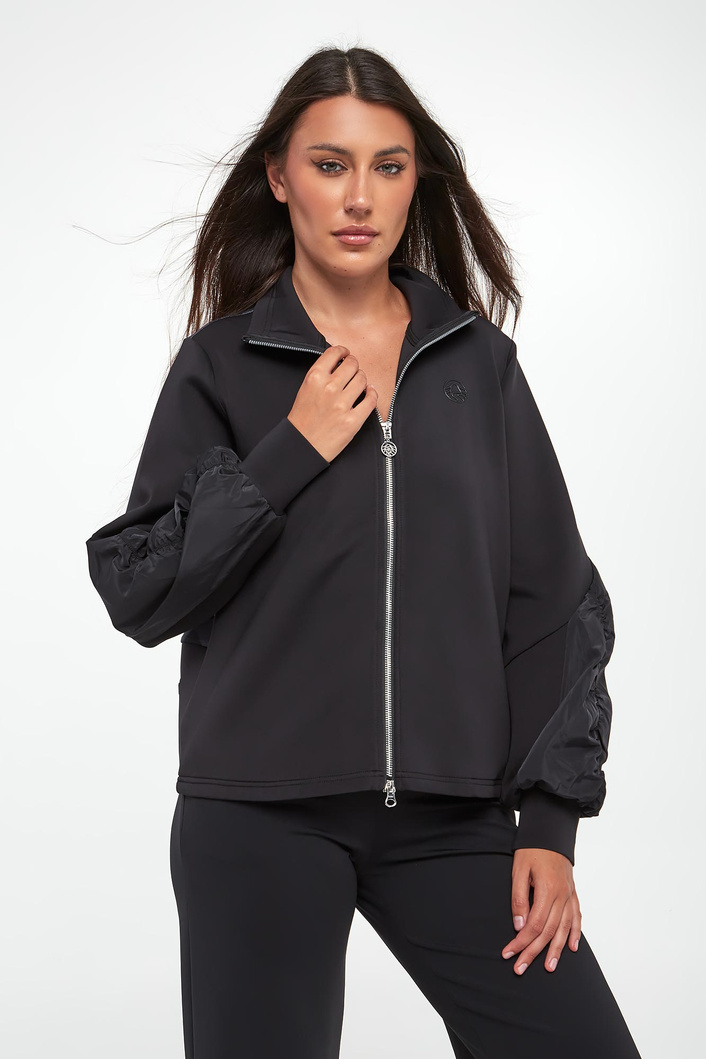Bluza damska rozpinana ze wzorem SPORTALM