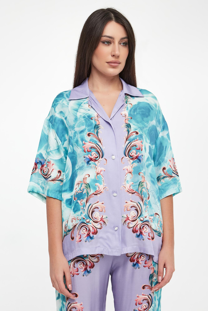 Koszula damska ze wzorem VERSACE JEANS COUTURE