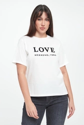 T-shirt damski Agile WEEKEND MAX MARA