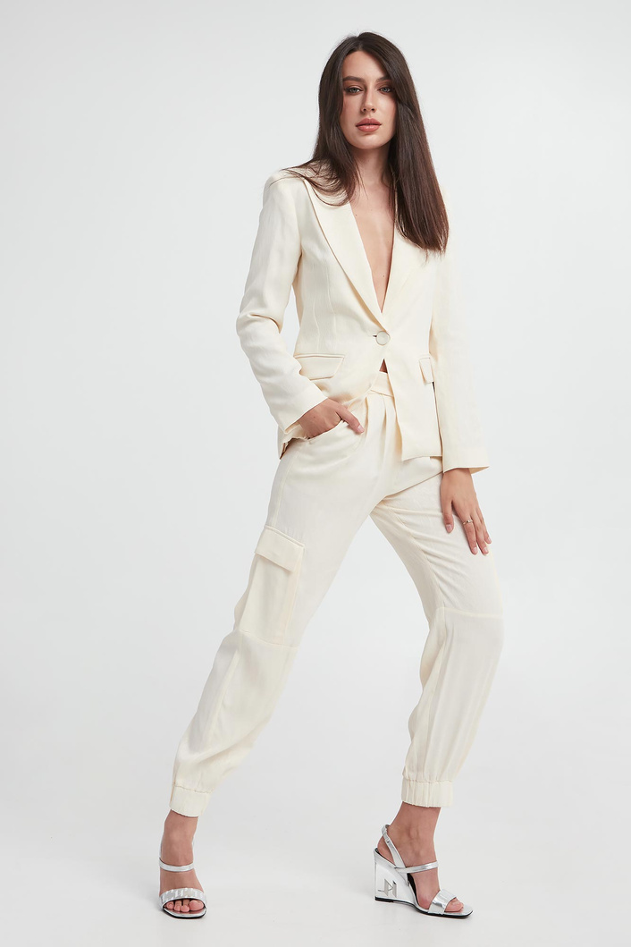 Spodnie damskie żakardowe LIU JO