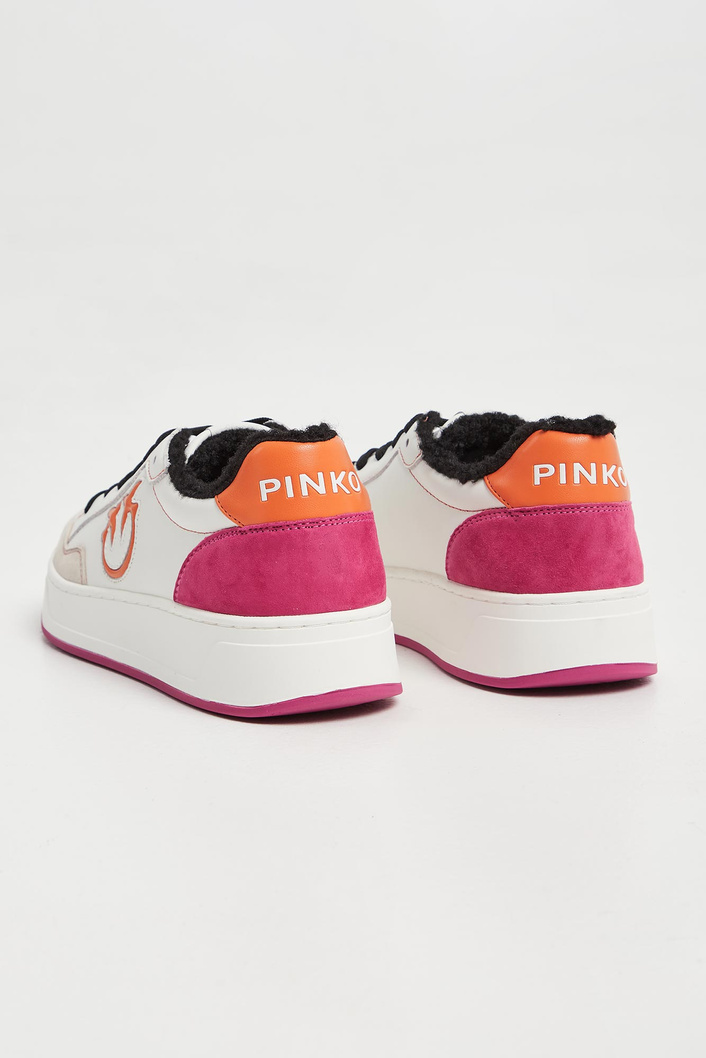 Sneakersy damskie skórzane PINKO