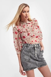 Bluzka z żabotem CUSTOMMADE