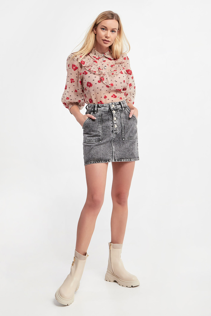 Bluzka z żabotem CUSTOMMADE