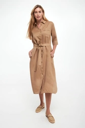 Sukienka lniana Salute MM