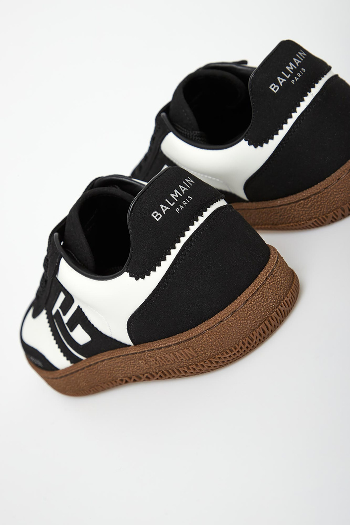 Sneakersy damskie skórzane BALMAIN