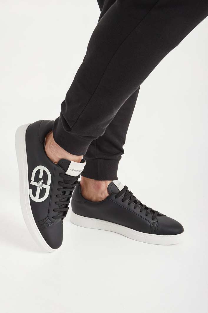 Sneakersy męskie skórzane EMPORIO ARMANI