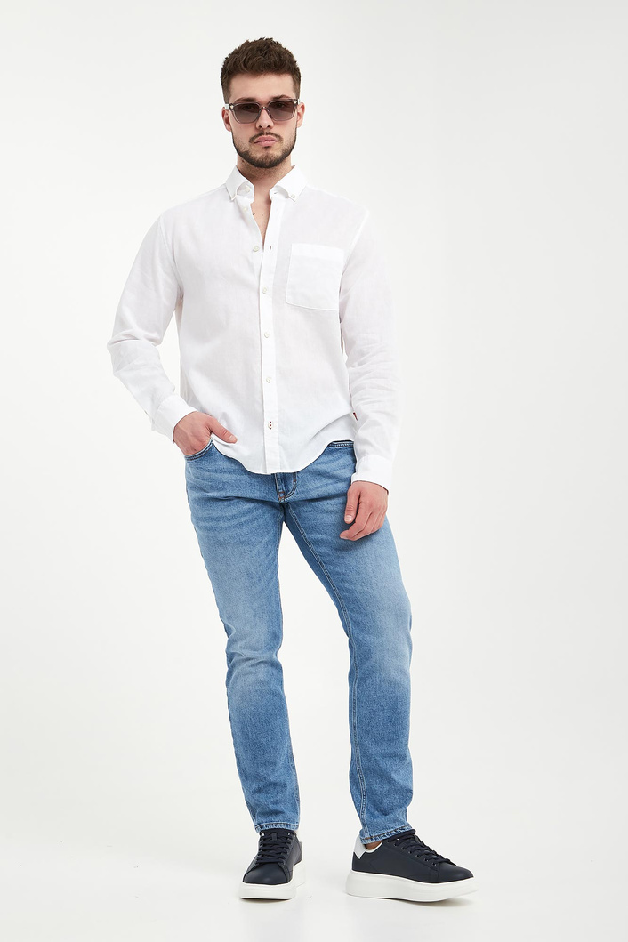 Koszula męska lniana Hali26-W JOOP! JEANS