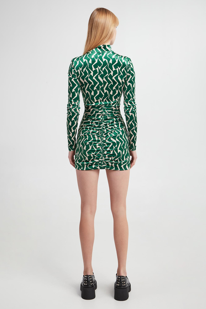 Sukienka welurowa PATRIZIA PEPE