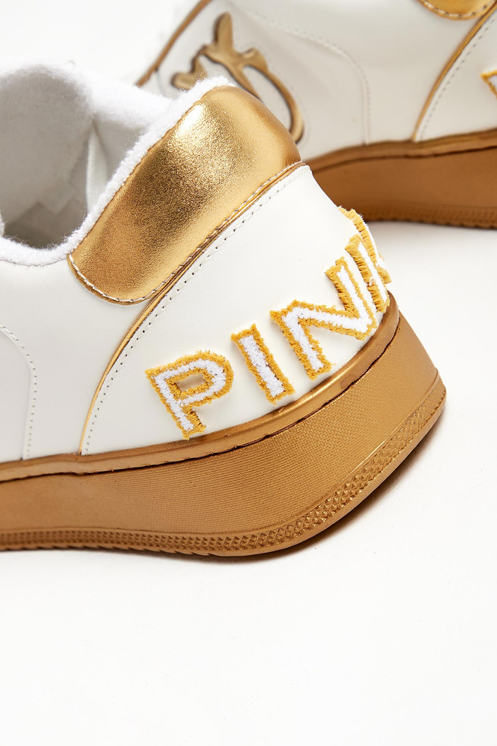 Sneakersy damskie skórzane PINKO