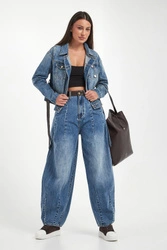Jeansy damskie balloon ARMANI EXCHANGE