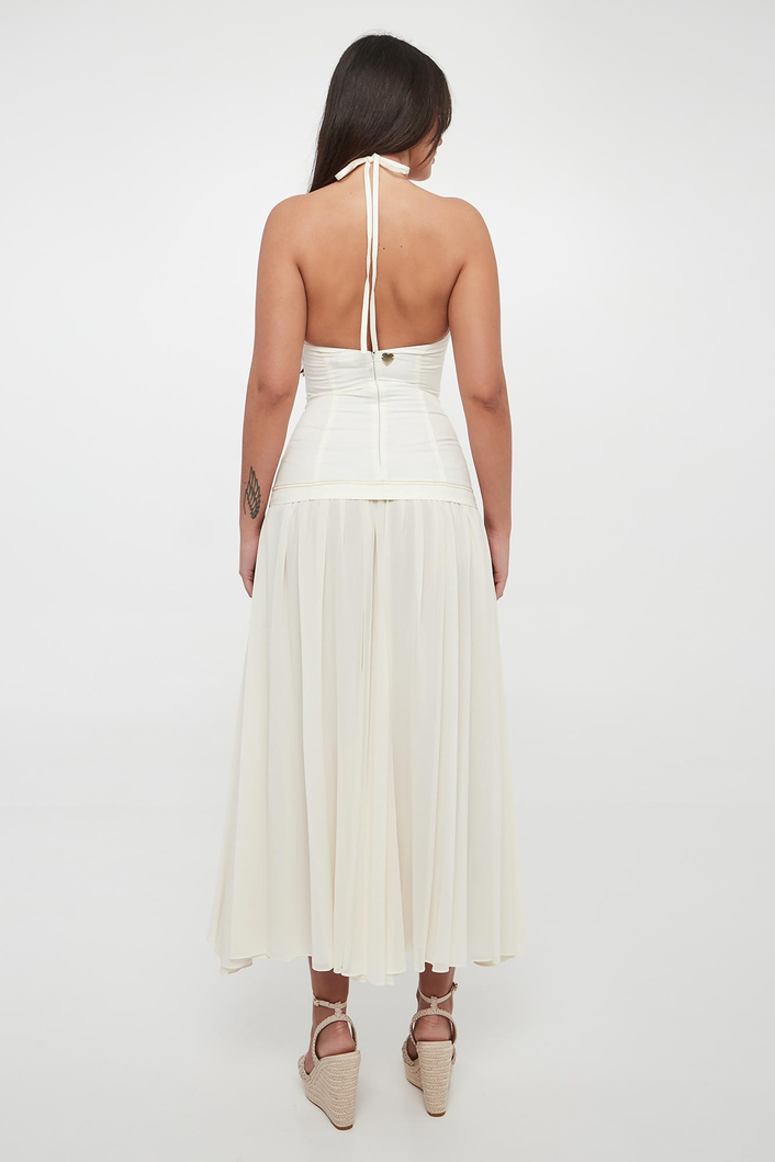 Sukienka lniana TWINSET U&B