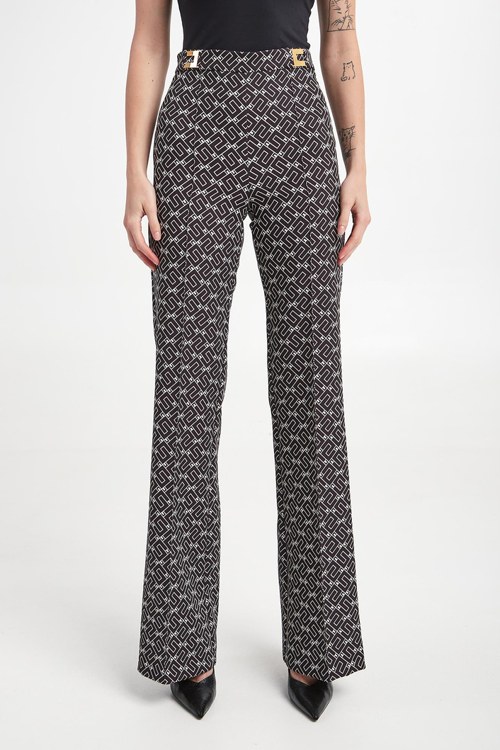 Spodnie damskie z logo ELISABETTA FRANCHI