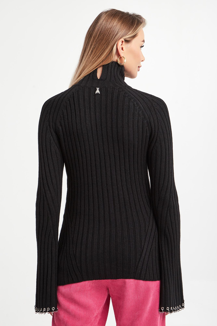 Sweter damski z golfem PATRIZIA PEPE