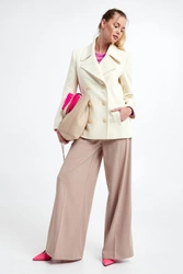 Płaszcz damski dwurzędowy PATRIZIA PEPE