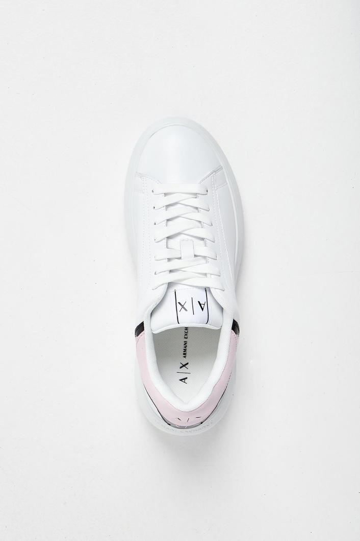 Sneakersy damskie skórzane ARMANI EXCHANGE