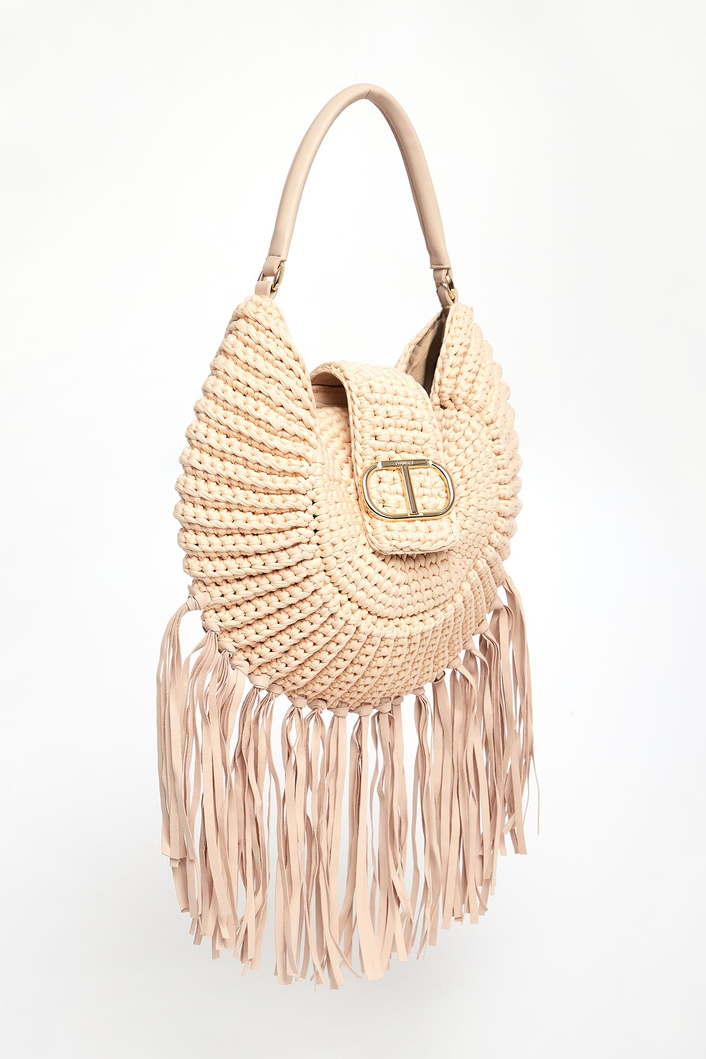 Torebka damska z frędzlami TWINSET
