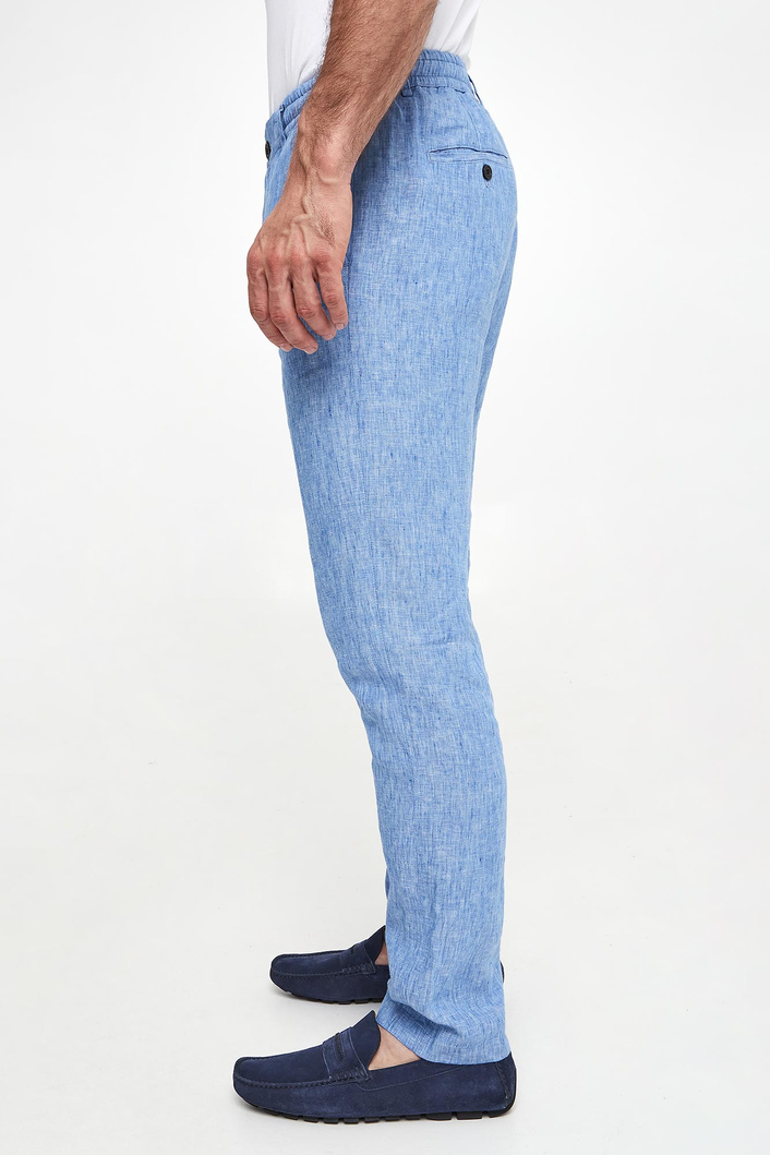 Spodnie męskie lniane PAUL&SHARK