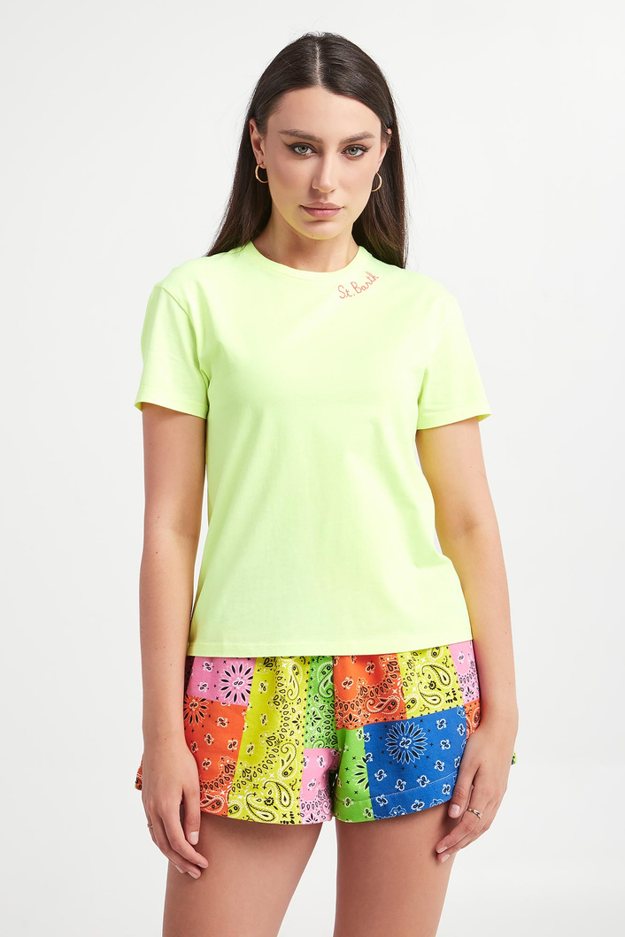 T-shirt damski Emilie MC2 SAINT BARTH