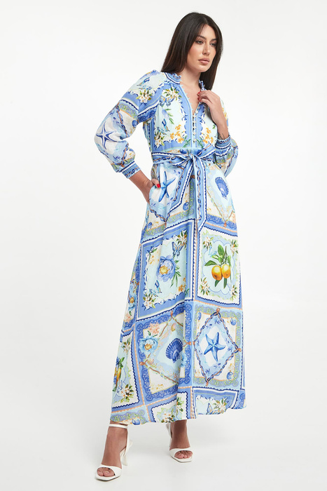 Sukienka maxi lniana HALE BOB