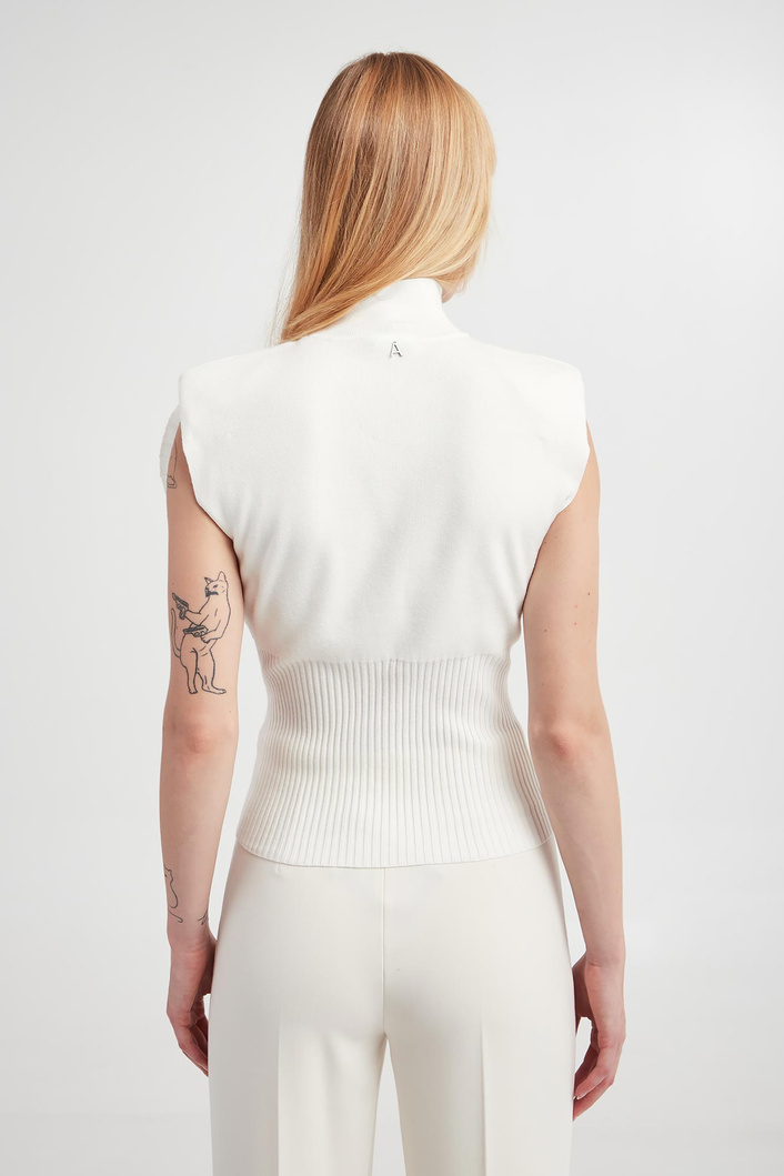 Top damski z kwiatem TWINSET ACTITUDE