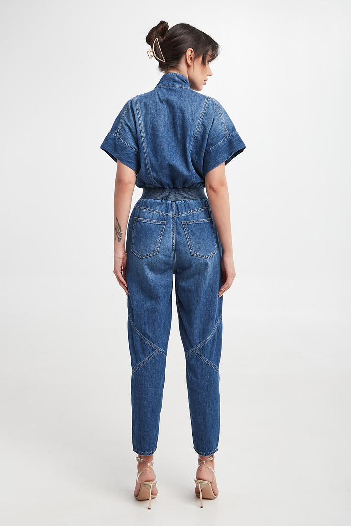 Kombinezon damski jeansowy ELISABETTA FRANCHI