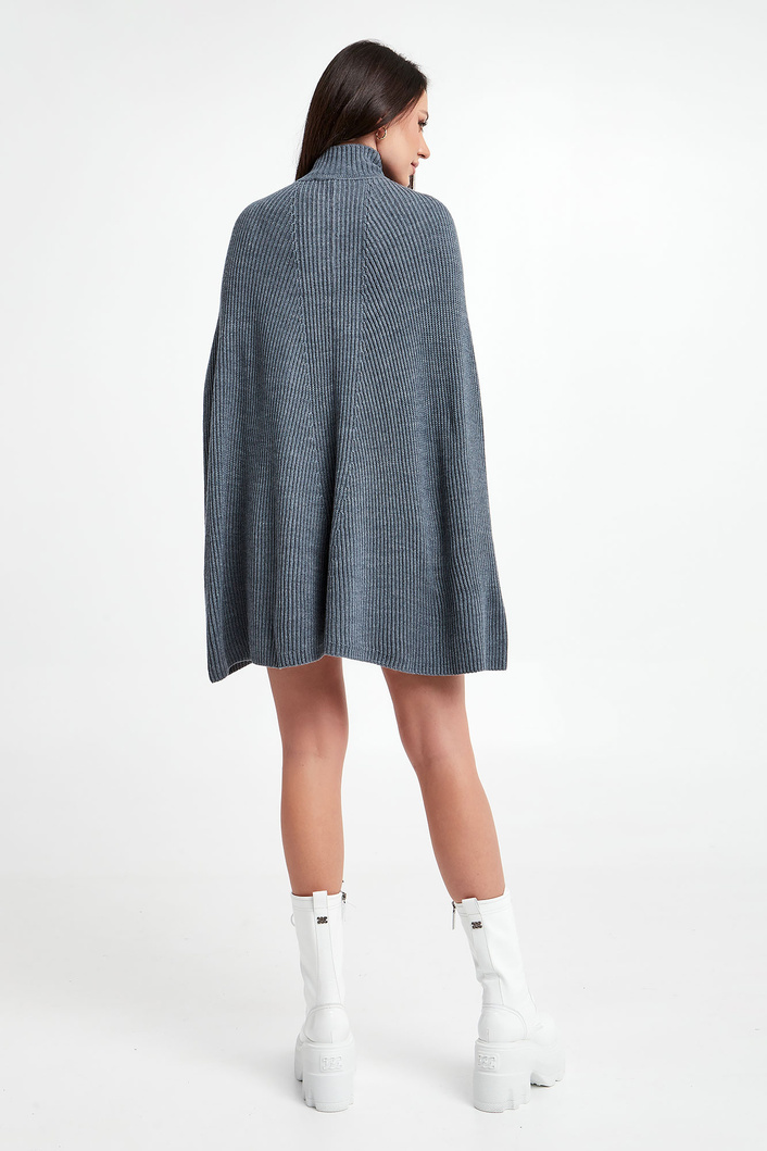  Ponczo wełniane KARL LAGERFELD