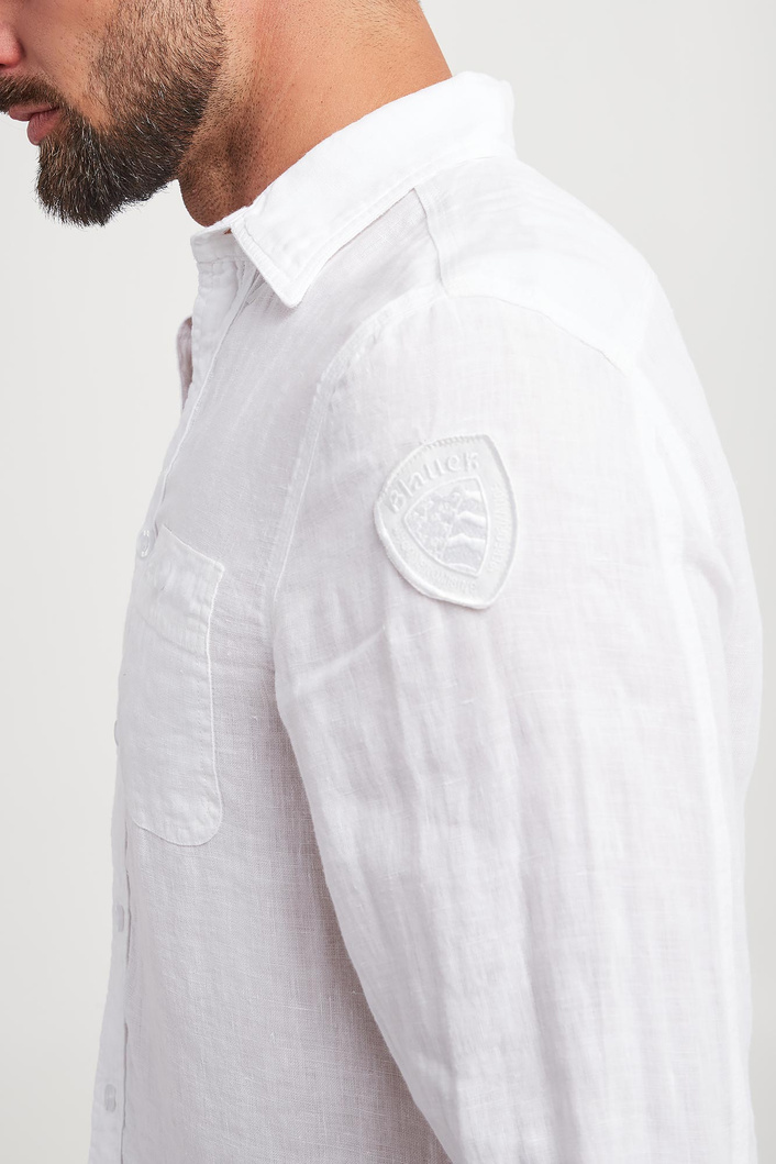 Koszula męska lniana BLAUER