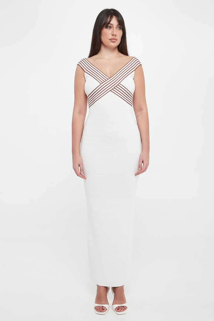Sukienka maxi dzianinowa ELISABETTA FRANCHI