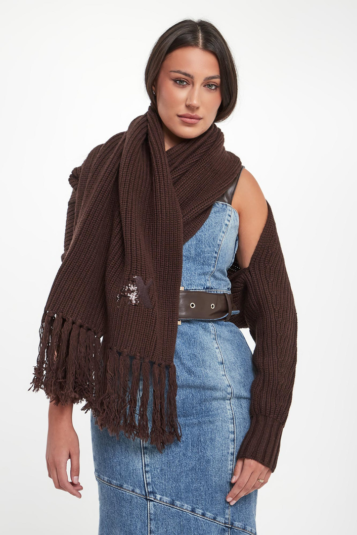 Szal damski z rękawem ARMANI EXCHANGE