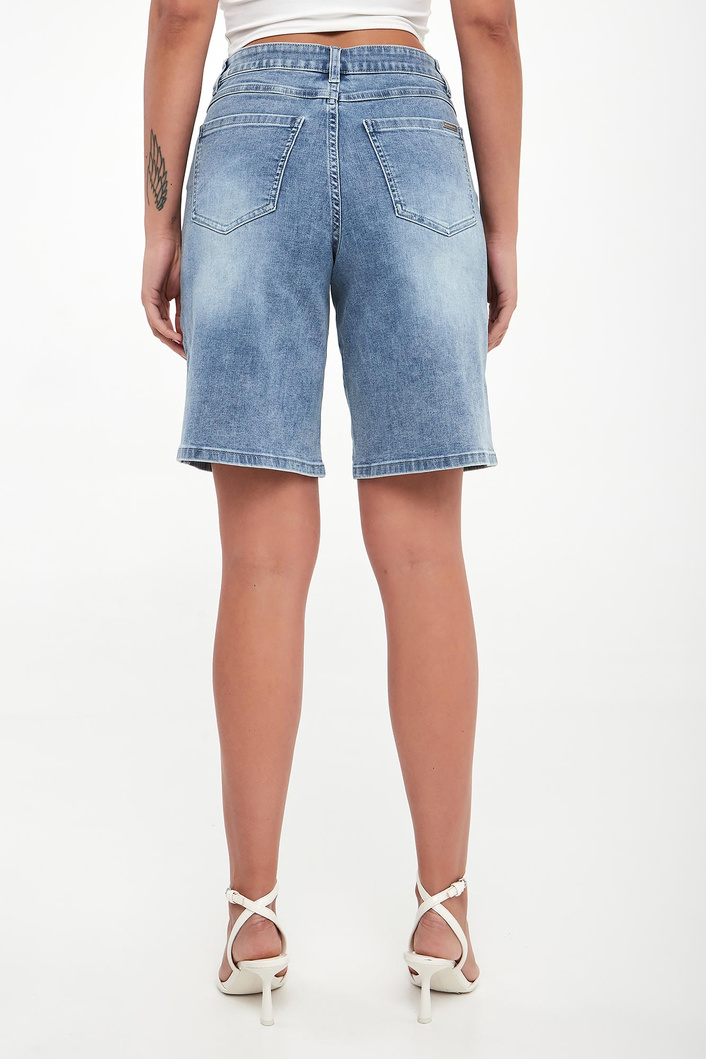 Bermudy damskie jeansowe JOSEPH RIBKOFF