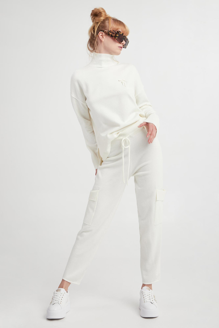 Sweter damski z golfem TWINSET U&B