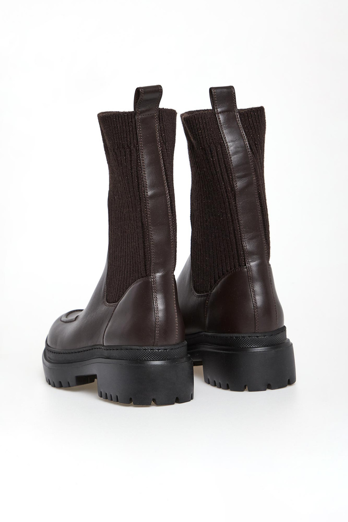 Trapery damskie skórzane PESERICO