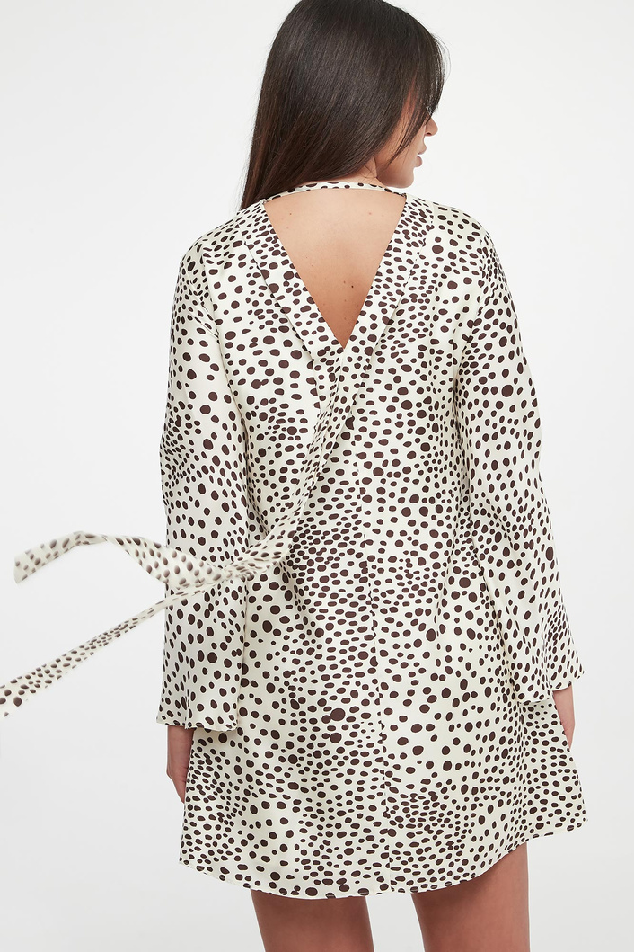 Sukienka jedwabna ze wzorem MLLSAMBA MARELLA