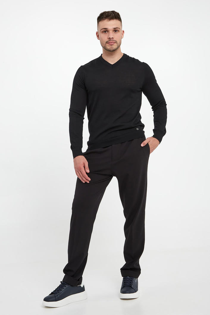 Sweter męski z wełny merynosów LIU JO