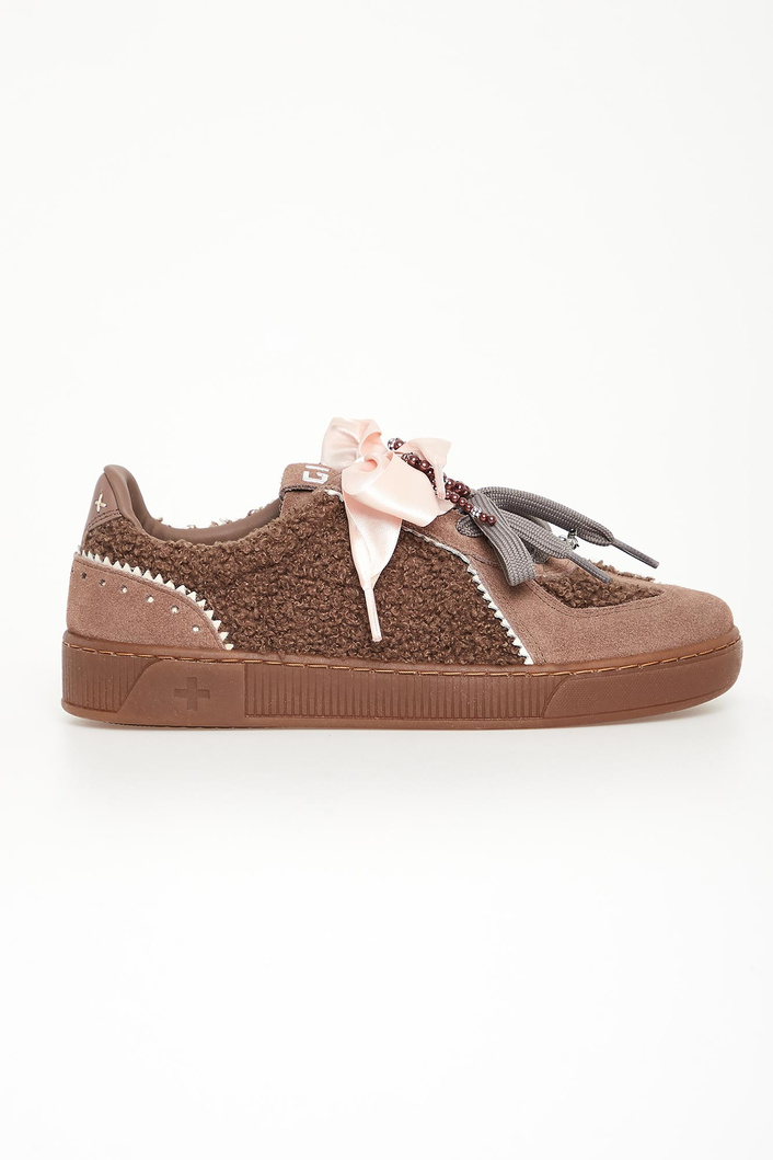 Sneakersy damskie skórzane Blue GIO+