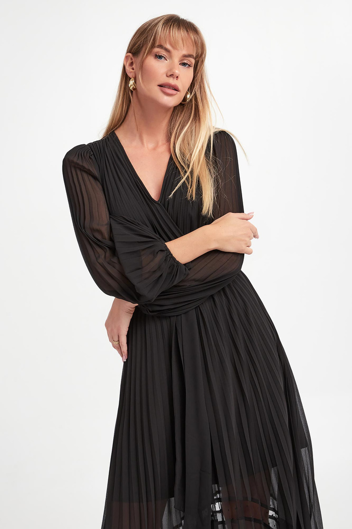 Sukienka plisowana JOSEPH RIBKOFF