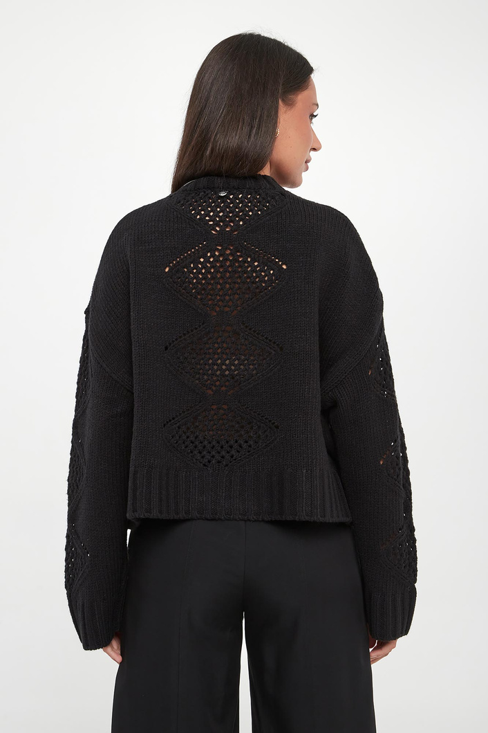 Sweter damski z wełną LIU JO