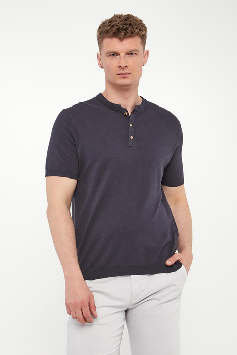 T-shirt męski z lnem LIU JO