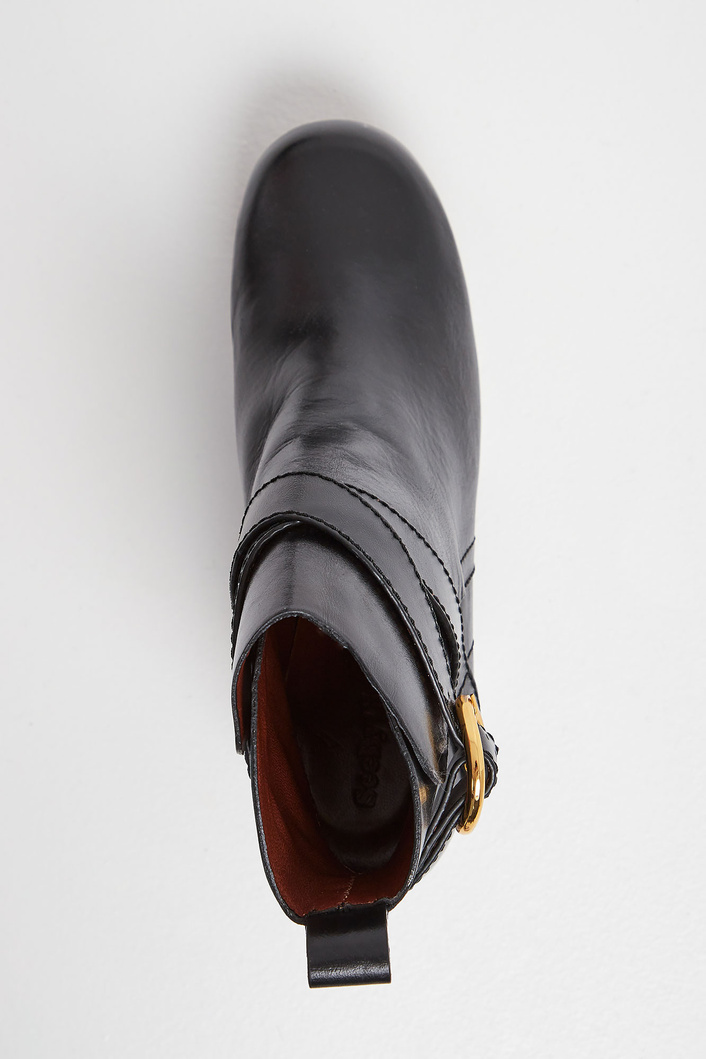 Botki skórzane SEE BY CHLOÉ