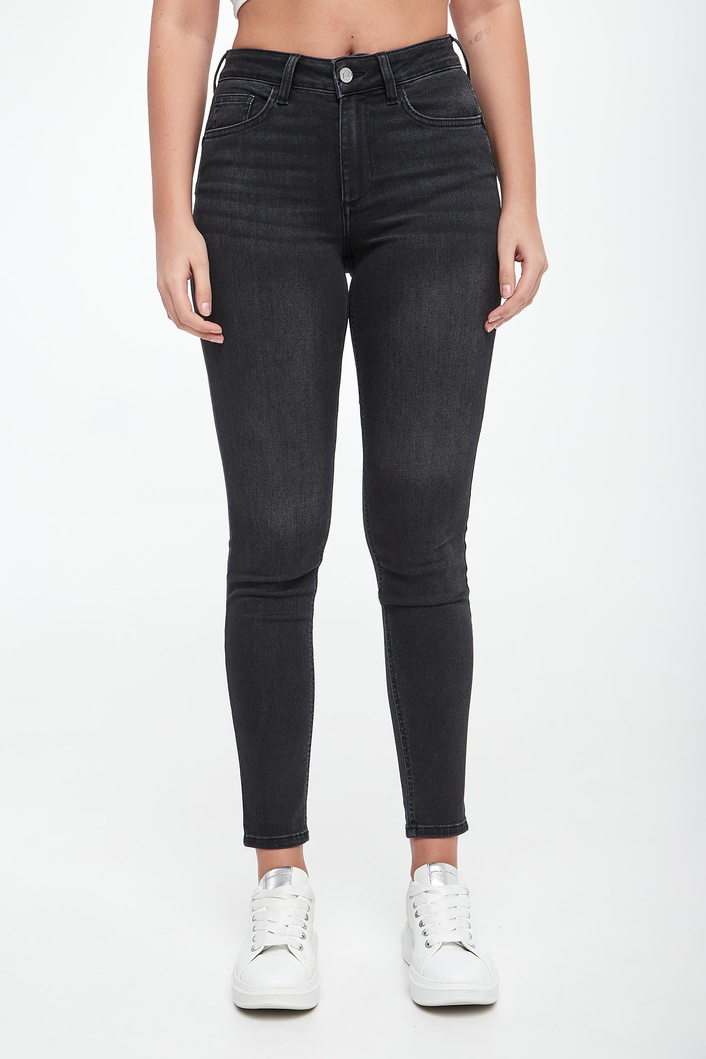 Jeansy damskie z kryształkami LIU JO