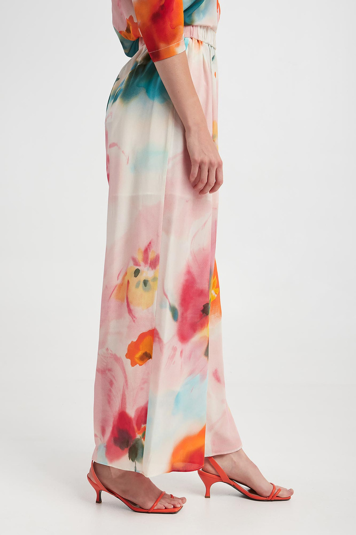 Spodnie damskie jedwabne Cactus MARELLA