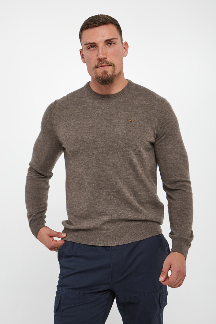 Sweter męski wełniany AERONAUTICA MILITARE